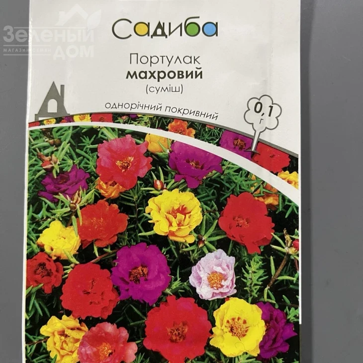 Портулак махровий (суміш) фото 1