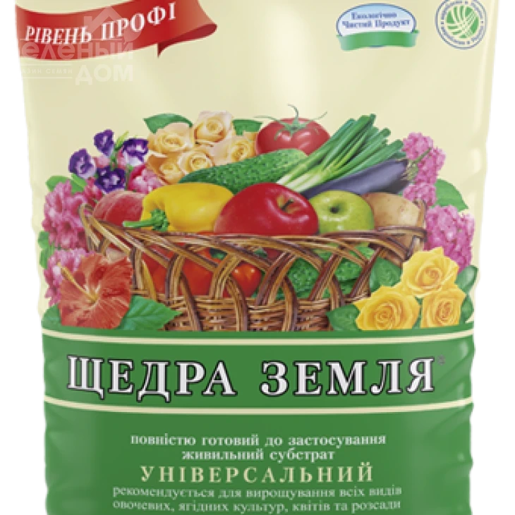 Щедра земля / субстрат універсальний фото 1