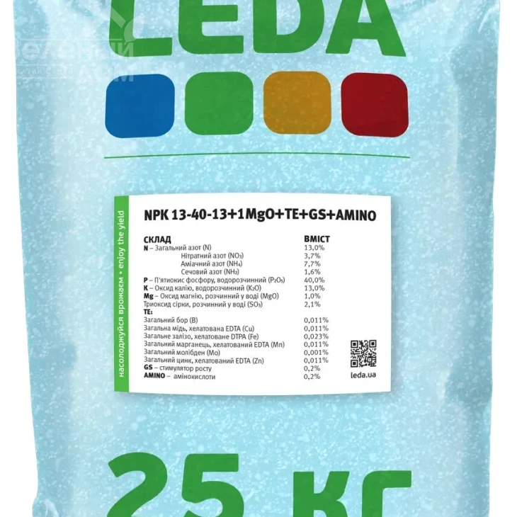 Леда / Leda NPK 13-40-13 +1MgO+TE+GS+AMINO  фото 1