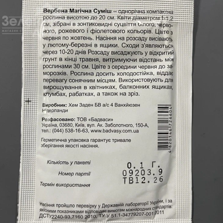 Вербена гибридная Магическая (смесь) фото 2