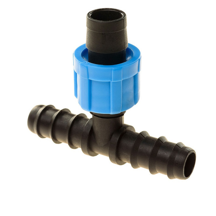 Трійник редукційний для садової трубки, стрічки / SL-021 фото 1