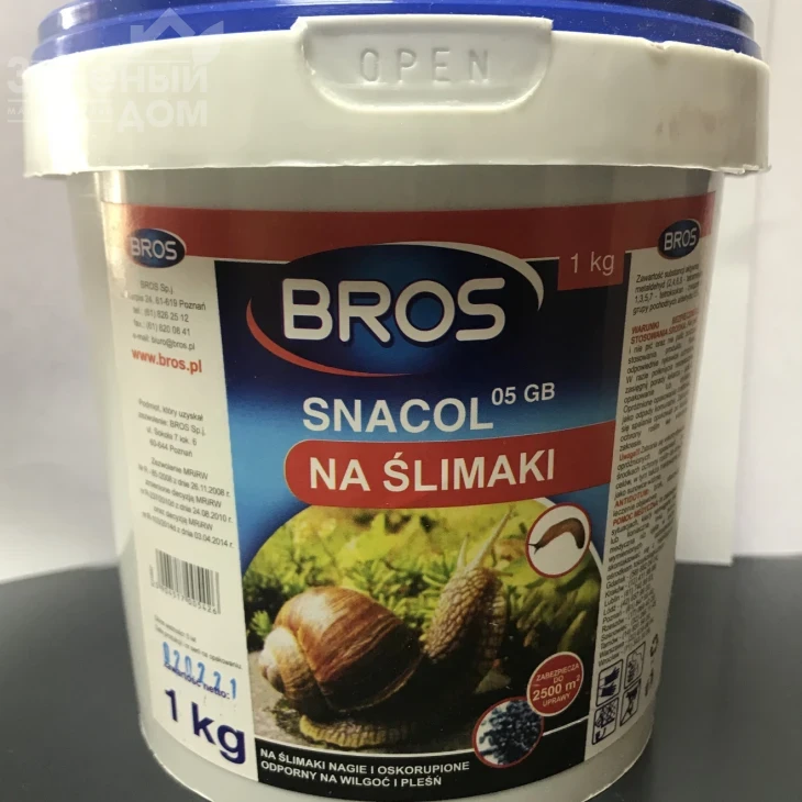 Брос от улиток и слизней / Bros Snacol фото 1