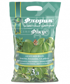 Субстрат для рослин Флорин Фікус / поживний субстрат купити оптом і в роздріб в Україні за вигідною ціною
