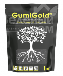 Органо-мінеральні добрива ГуміГолд/GumiGold - концентрований гумат калію, рН - 9-10 купити оптом і в роздріб в Україні за вигідною ціною