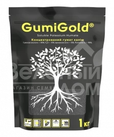Органо-минеральные удобрения ГумиГолд / GumiGold - концентрированный гумат калия, рН - 9-10 купить оптом и в розницу в Украине по выгодной цене