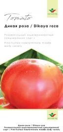 Семена томатов Дикая роза / Dikaya roza, 107-110 дней купить оптом и в розницу в Украине по выгодной цене
