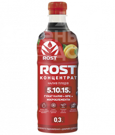 Органо-мінеральні добрива Рост Концентрат 5-10-15 / Rost Koncentrat 5-10-15 купити оптом і в роздріб в Україні за вигідною ціною