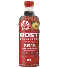 Органо-мінеральні добрива Рост Концентрат 5-10-15 / Rost Koncentrat 5-10-15 купити оптом і в роздріб в Україні за вигідною ціною