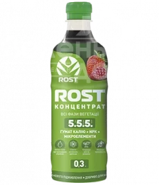 Органо-минеральные удобрения Рост Концентрат 5-5-5 / Rost Koncentrat 5-5-5 купить оптом и в розницу в Украине по выгодной цене
