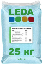 Органо-мінеральні добрива Леда / Leda NPK 13-40-13 +1MgO+TE+GS+AMINO купити оптом і в роздріб в Україні за вигідною ціною