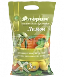 Субстрат для растений Флорин Лимон / питательный субстрат купить оптом и в розницу в Украине по выгодной цене