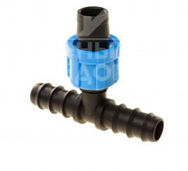 Фурнітура для поливу Трійник редукційний для садової трубки, стрічки / SL-021 купити оптом і в роздріб в Україні за вигідною ціною