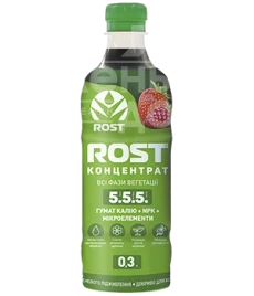 Органо-мінеральні добрива Рост Концентрат 5-5-5 / Rost Koncentrat 5-5-5 купити оптом і в роздріб в Україні за вигідною ціною