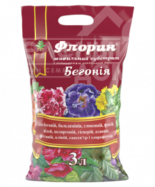 Субстрат для рослин Флорин Бегонія / поживний субстрат купити оптом і в роздріб в Україні за вигідною ціною