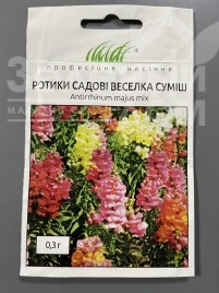 Насіння квітів Антіррінум (ротики садові) Веселка (суміш) купити оптом і в роздріб в Україні за вигідною ціною