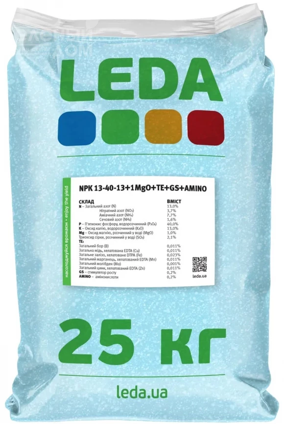 Леда / Leda NPK 13-40-13 +1MgO+TE+GS+AMINO  фото 1