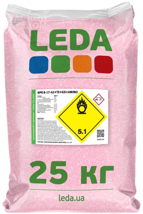 Леда / Leda NPK 8-17-42 +ТЕ+GS+AMINO фото 1