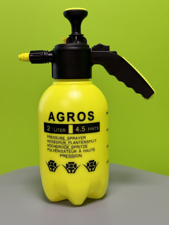 Обприскувач помповий Агрос / 2 л ручний фото 1
